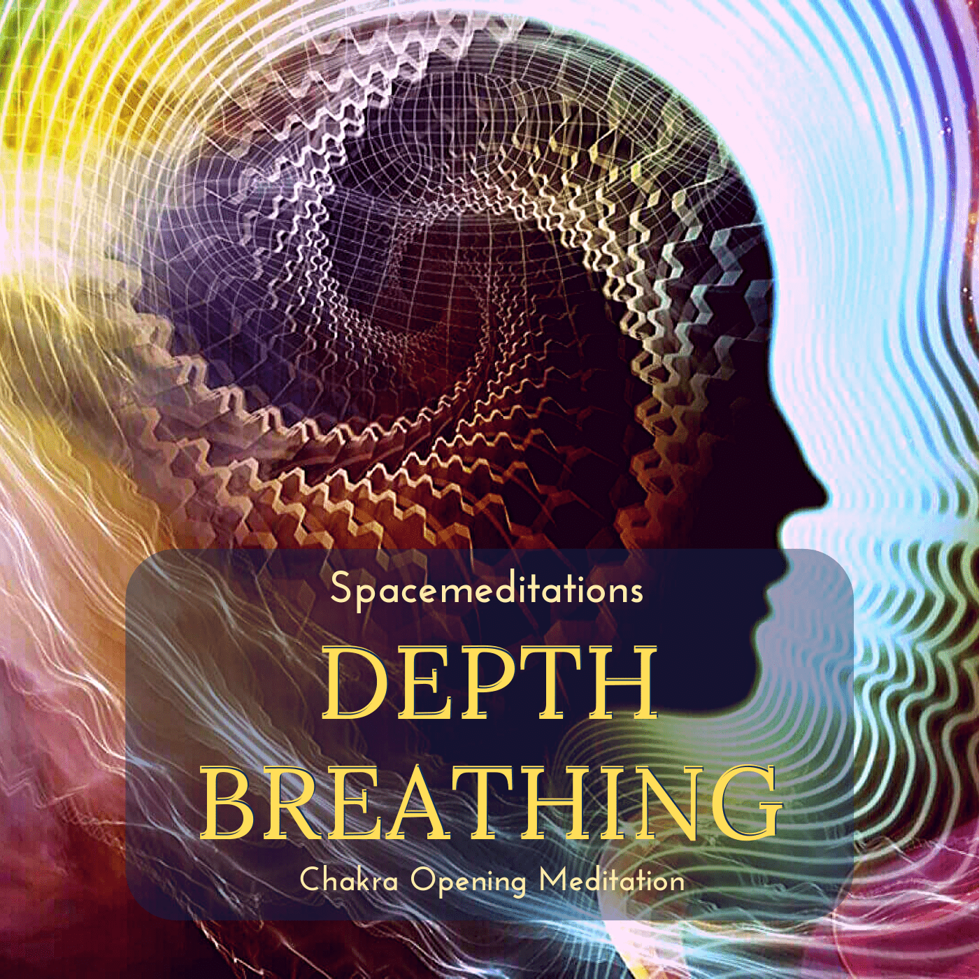 Depth breathing. Spacemeditations